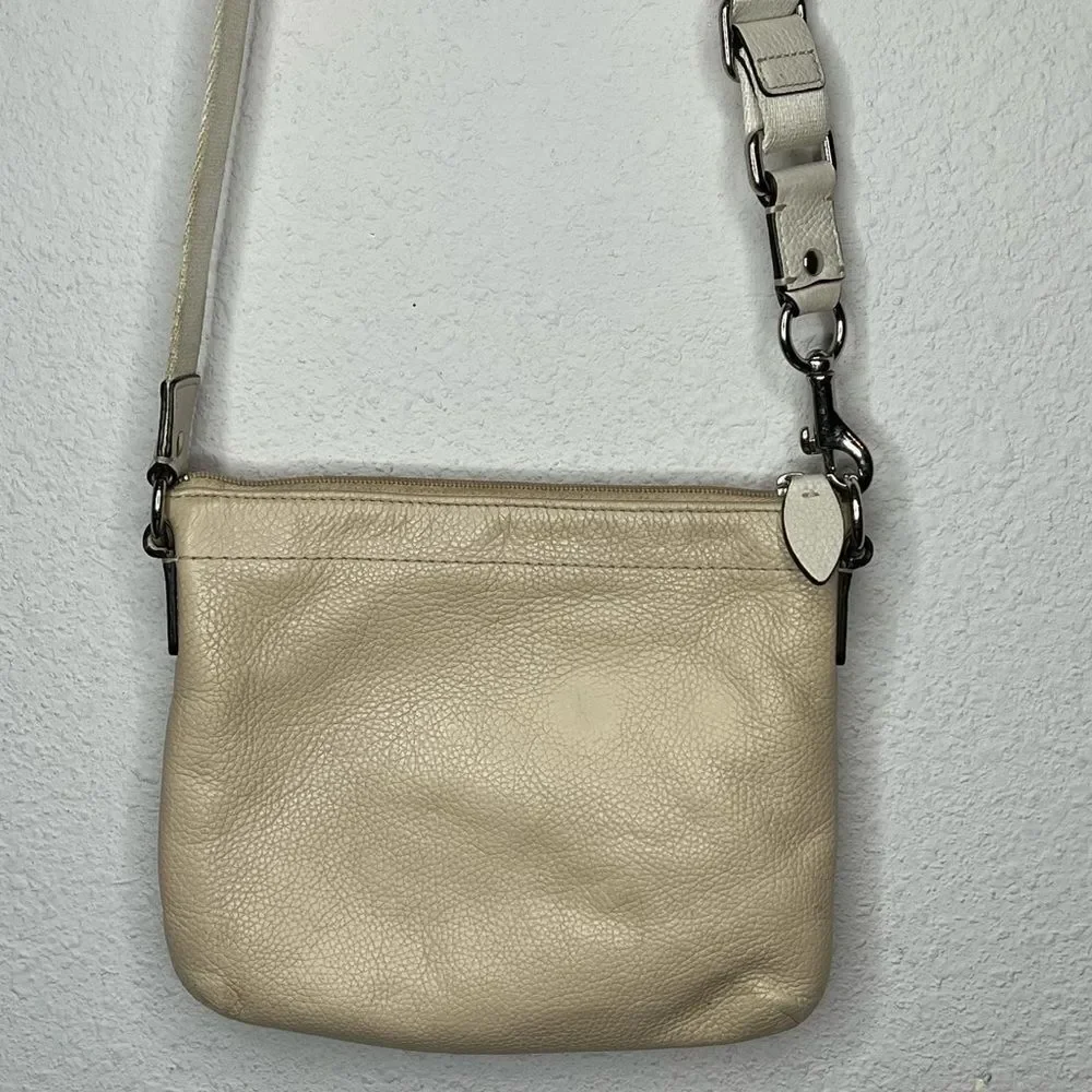Coach Pebbled Leather‎ Shoulder Bag Purse